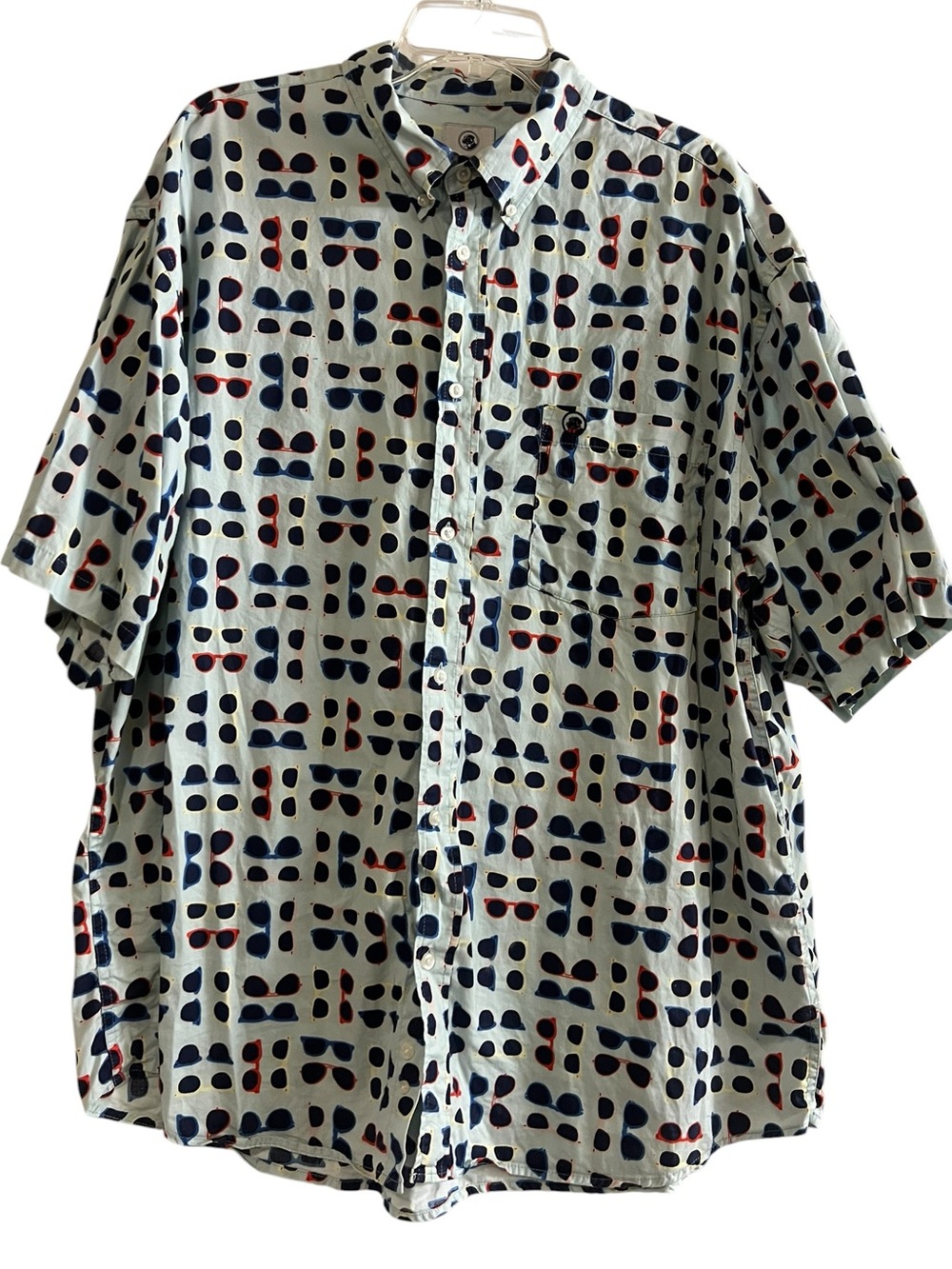 Southern Proper Sunglasses Print Button-Up Shirt XXL